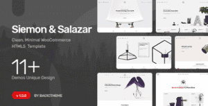 Siemon – Clean Minimal eCommerce HTML5 Template