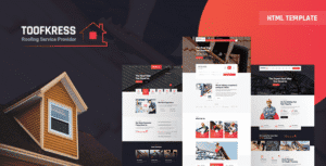 RoofPress – Roofing Services HTML5 Template