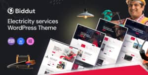 Biddut – Electricity Services WordPress Theme