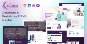 Sifoxen – Chiropractic & Physiotherapy HTML Template
