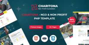 Charitona – Charity & Nonprofit PHP Template