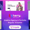 Harry – Creative Agency & Portfolio Angular 18 Template