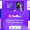 Softec – Software & Technology Vue Nuxt 3 Template