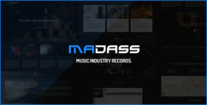 Madass – Music Industry HTML Template
