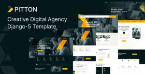 Pitoon – Creative Digital Agency Django Template