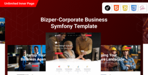 Bizper – Consulting Business Symfony Template