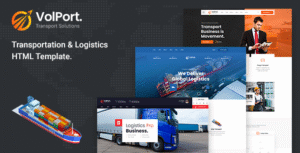 Volport – Logistics & Transport Business HTML5 Template