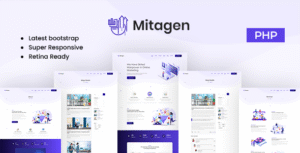 Mitagen – SEO / Marketing Agency PHP Template