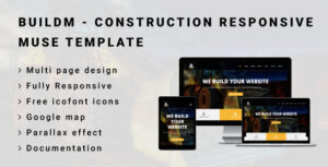 BUILDM – Construction Responsive Muse Template