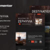 Zephyvia – Travel Tour Agency Elementor Template Kit