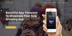 Smartly – App Landing Page