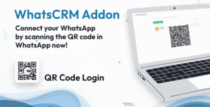 QR Code login for WhatsApp – Add-on for WhatsCRM