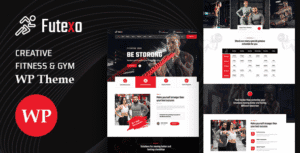 Futexo – Fitness & Gym WordPress Theme + RTL