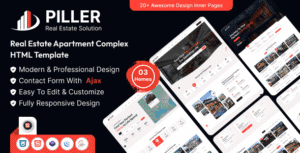 Piller – Real Estate HTML Template
