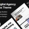 Vixan – Digital Agency Portfolio Elementor WordPress Theme