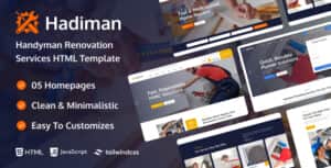 Hadiman – Handyman Renovation Services HTML Template
