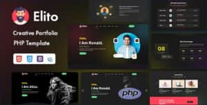 Elito – Creative Portfolio PHP Template