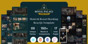 Rotal – Hotel & Resort Booking ReactJs Template