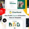 Charifund – Next JS React- Charity & Donation Foundation Template