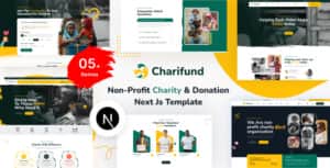 Charifund – Next JS React- Charity & Donation Foundation Template