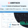 Abstack – React Admin & Dashboard Template