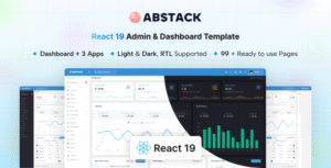 Abstack – React Admin & Dashboard Template