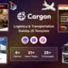 Cargon – Gatsby.JS Logistics, Cargo & Transportation Template