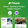 Fibank – Banking & Finance Nodejs Template