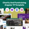 Helpy – Angular 19 Charity And Fundraising Template