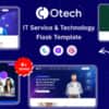 oTech – IT Solutions & Technology Startup Flask Template