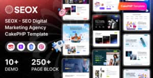 SEOX – CakePHP SEO & Digital Marketing Agency Template