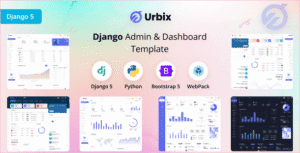 Urbix – Django Admin & Dashboard Template