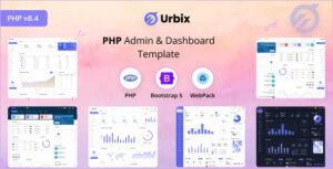 Urbix – PHP Admin & Dashboard Template