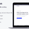 Lizehen – React Landing Page Template