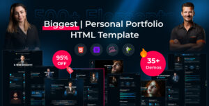 Virtuo – One Page Personal Portfolio HTML Template