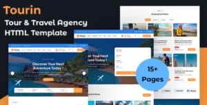 Tourin – Tour & Travel Agency Booking HTML Template