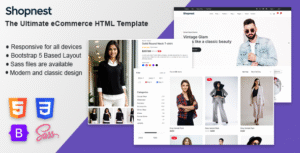 ShopNest – The Ultimate eCommerce HTML Template