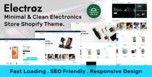 Electroz – Minimal & Clean Electronics Store Shopify 2.0 Theme