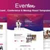 Eventen – Event , Conference & Meetup React Templates