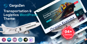 Cargozen – Transportation & Logistics WordPress Theme