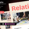 Relatia – Public Relations PR Agencies Elementor Template Kit