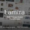 Eamira – Multi Concept Modern Figma Template