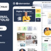 PotentFolio – Digital Marketer Portfolio Elementor Template Kit