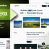 Powerix – Solar & Renewable Energy Elementor Template Kit