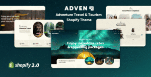 Advenx – Adventure Shop, Travel Shopify Theme