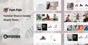 FootFlair- Footwear, Shoes Store Shopify Theme