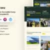 Radianz – Solar & Green Renewable Energy Elementor Template Kit