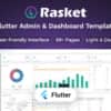 Rasket – Flutter Admin Panel