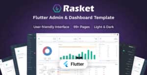 Rasket – Flutter Admin Panel