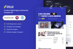 Stellix – Creative Digital Agency Elementor Template Kit